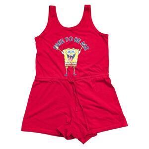 Y2K Free to Be Me Sponge Bob Romper
